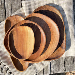 Acacia Wood Serving Trays