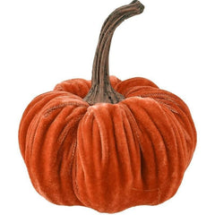 Handmade Velvet Pumpkin Decor