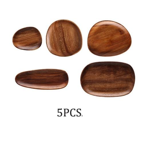 Acacia Wood Serving Trays